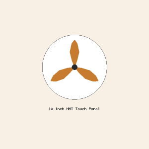 10-inch HMI Touch Panel