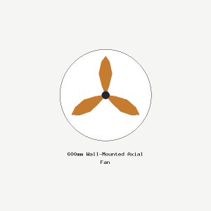 600mm Wall-Mounted Axial Fan