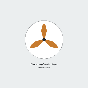 Pince ampèremétrique numérique