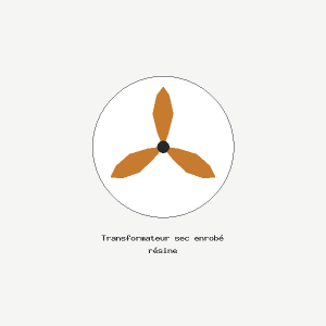 Transformateur sec enrobé résine