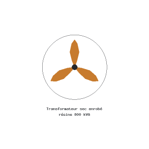 Transformateur sec enrobé résine 800 kVA